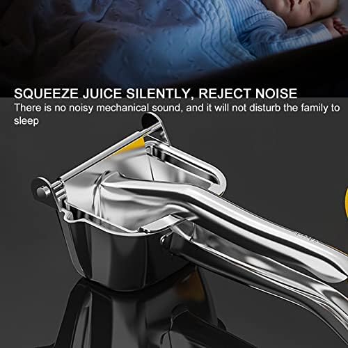 Stainless Steel Lemon Squeezer, Citrus Juicer, Hand Press Manual Squeeze Juice Extractor, Fruit Extractor Tool for Lemon Citrus Orange