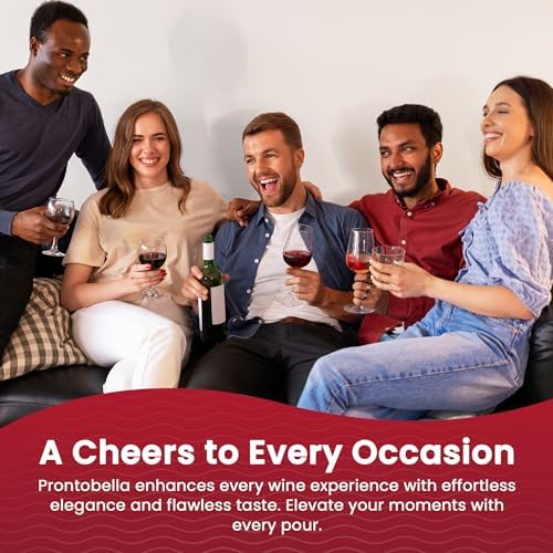 Vintner’s Friend Wine Aerator - Unique Aeration Design, Red Wine Aerator Pourer for Enhanced Flavor and Smoother Finish, Easy to Carry Valentines Day gift for Women, Friend, Wine Lover