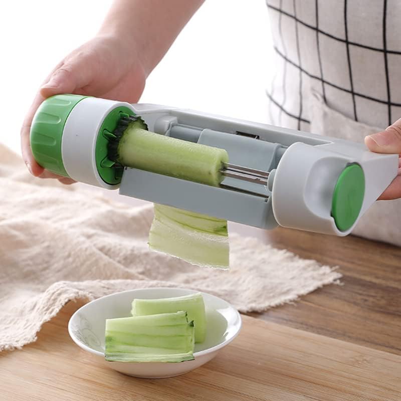 RUNAAJA Multi-function Stainless Steel Fruit Vegetable Sheet Slicer Kitchen Gadgets is an innovative fruit and vegetable slicer which you can use to create wafer-thin sheets.