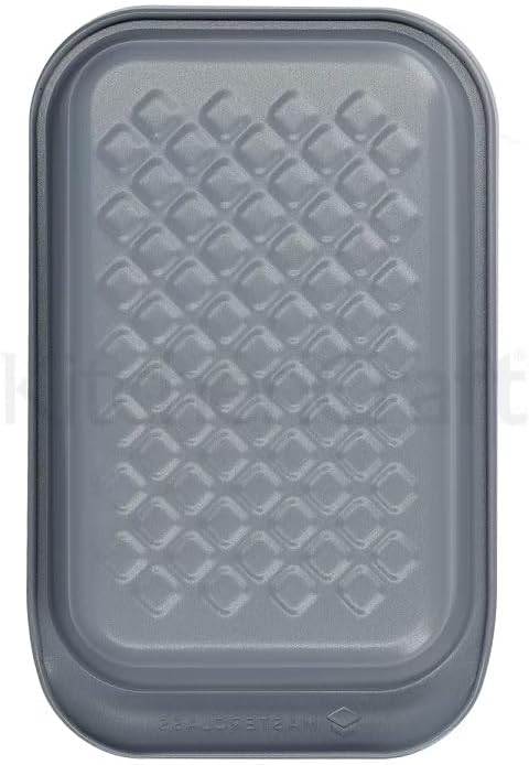 MasterClass Smart Ceramic Loaf Tin with Robust Non Stick Coating, Carbon Steel, Stackable 2lb Bread Pan (23 x 15cm)