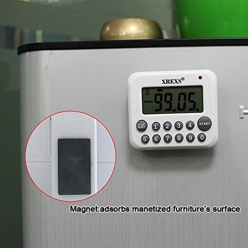 XREXS Digital Kitchen Timer Magnetic Countdown Up Cooking Timer