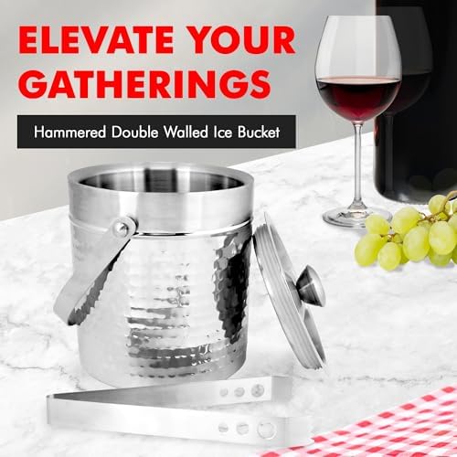 Chef Craft Double Walled Stainless Steel Ice Bucket