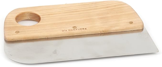 Iris Hantverk Birch and Stainless-steel Dough Scraper