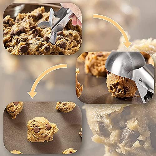 Scoop Stainless Steel, Ice Cream Scoop with Trigger Release