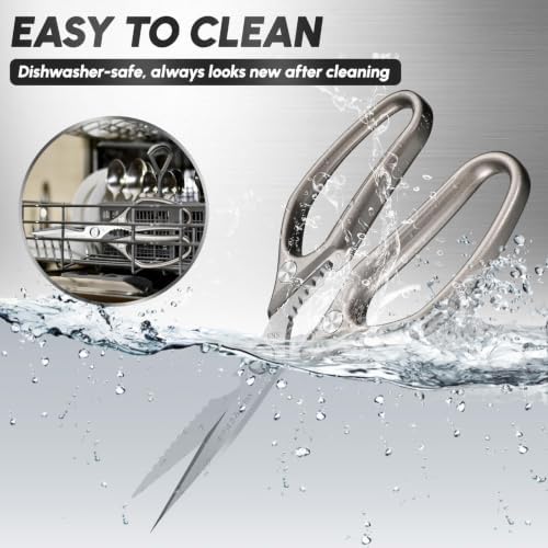 SSGP Heavy Duty Kitchen Shears Set - All Purpose Meat Scissors for Food