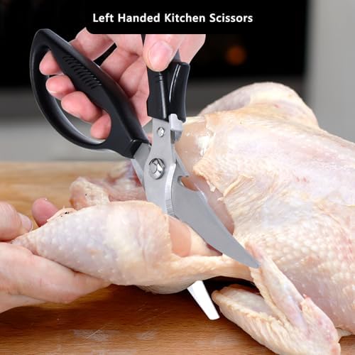 Left Handed Kitchen Scissors, Lefty Poultry Shears Kitchen Tools Utensils