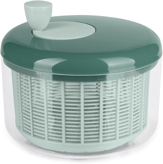 Livoo - MEN433 3.5L Salad Spinner - Manual, fine mesh, Non-Slip Base, Dishwasher Safe