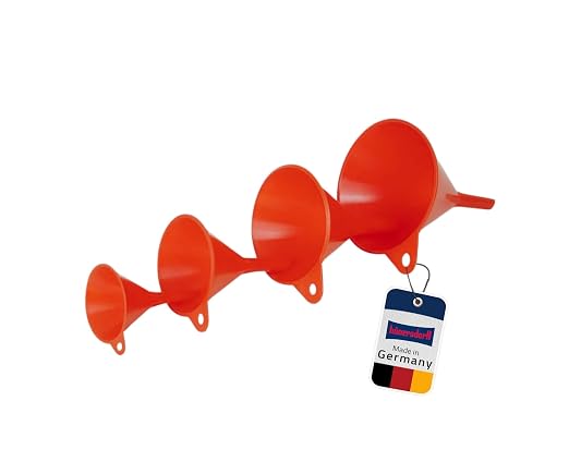 TRICHTERSET Plastik 4 StÃƒck 60/80/100/120 MM