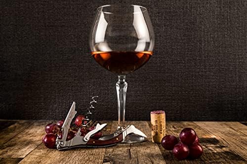 Laguiole Style de Vie Corkscrew, Bottle Opener with Foil Cutter, Rosewood