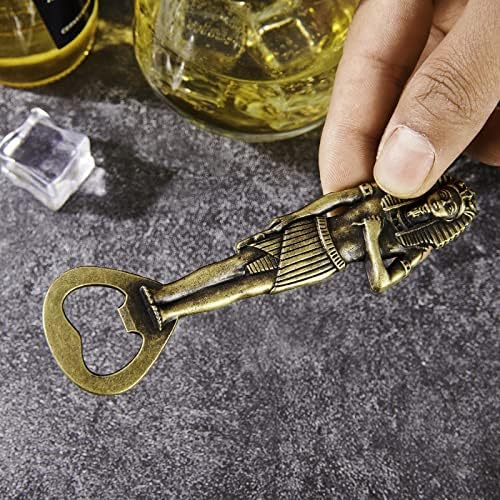 Egyptian Pharaoh King Wine Beer Bottle Opener for Bar Bartender Men and Women,Thanksgiving,Hallowmas,Christmas