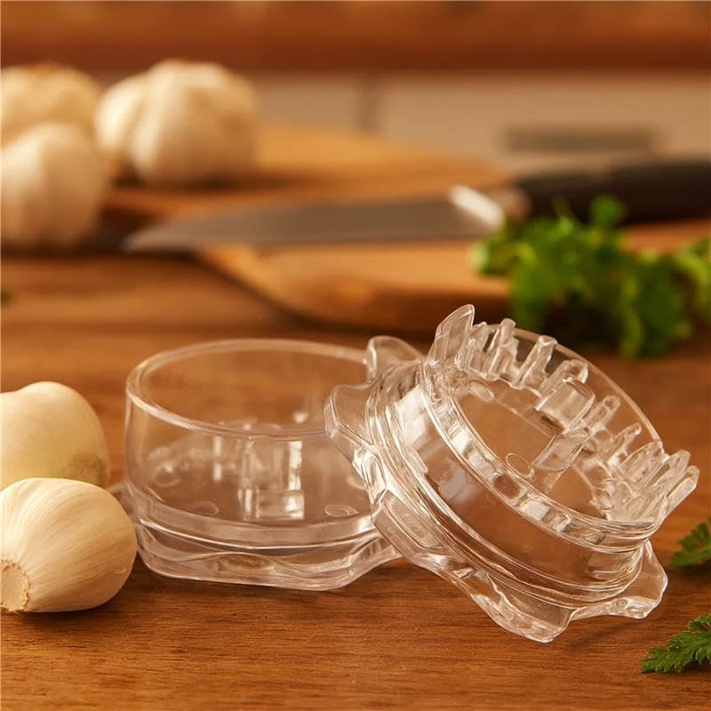Angel’s Peel Lounge Garlic Mincer (Clear)