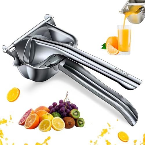 Stainless steel metal handheld manual juicer