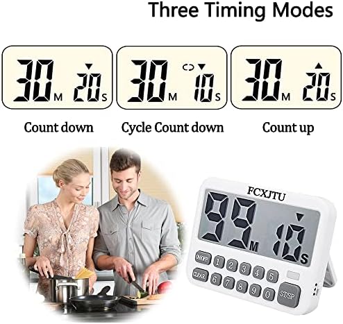 Digital Kitchen Timer, Digits Directly Input Countdown Timer for Cooking