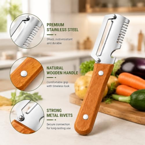 Vegetable Peeler Set Multi-Function Potato & Fruit Peeler Tool-3pcs