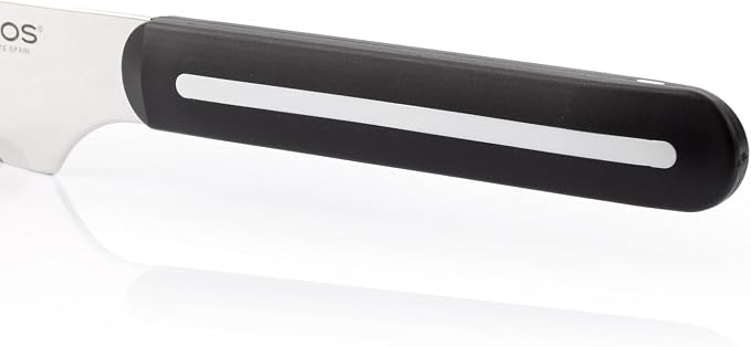 Arcos Chef Knife 6 Inch Stainless Steel. Table Knife for Peeling Fruits and Vegetables. Ergonomic Polypropylene Handle. Suitable for all types of food. Series B-Line. Color Black and White.