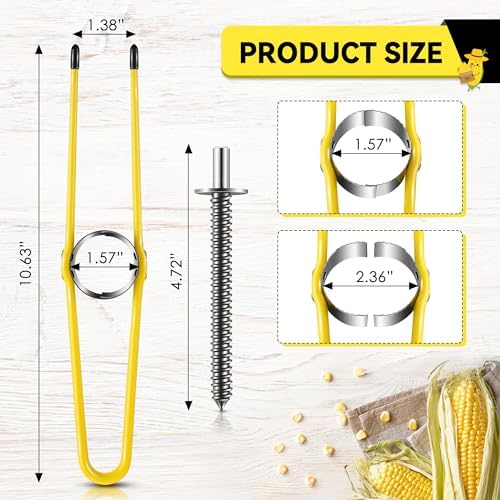1 Pack Corn Remover Tool with Drill Bit Corn Stripper