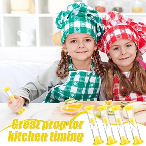 Geelin 24 Pcs 3 Minutes Sand Timer Kids 3 Mins Timer