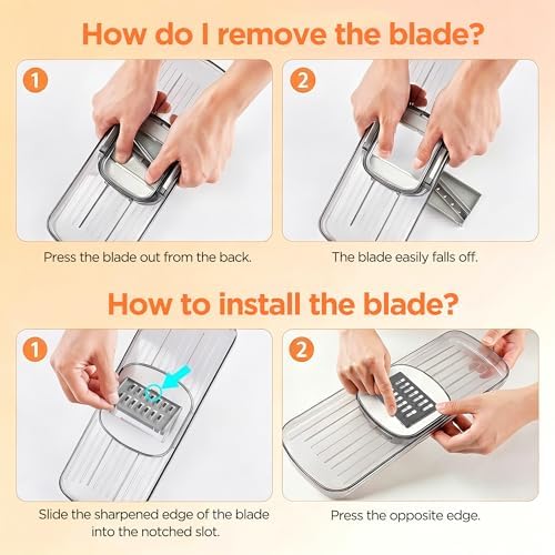 7-in-1 Vegetable Chopper – Mandoline Slicer Dicer with Container, Easy Tap Chop Food Cutter, 7 Interchangeable Blades for Onion Potato Cucumber, Kitchen Essentials Gift