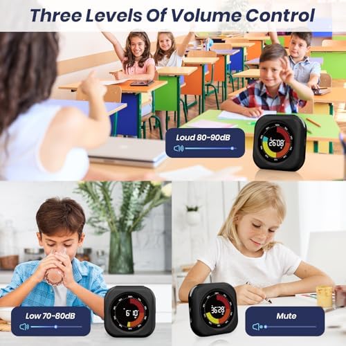 PERSUPER Visual Timer for Kids, Rechargeable 10-Hour Countdown/Up Timer