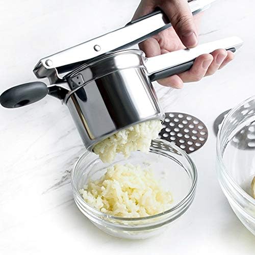 Ricer for Mashed Potatoes, Potato Ricer, Potato Ricer Stainless Steel, Kitchen Tools, Kitchen Gadget for seamless Mashed Potatoes