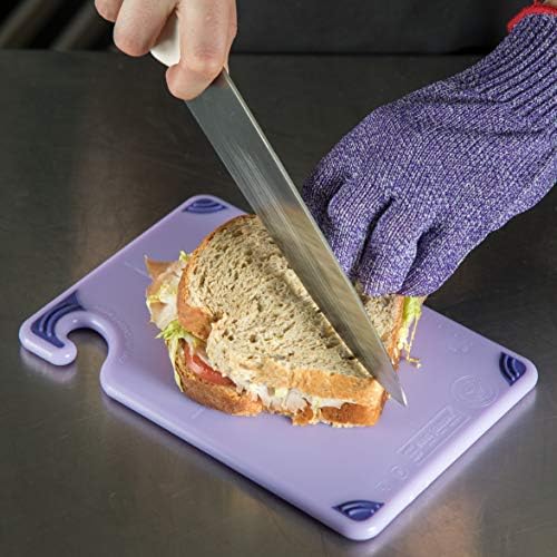 San Jamar Cutting Board,Plastic,6"W,9"L CBG6938PR - 1 Each