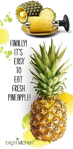 2 Pack Pineapple Slicers Corer Tools Stainless Steel Remove Peel Cut
