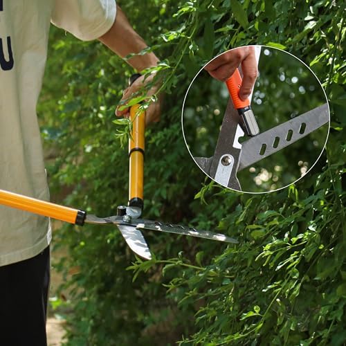 Rushmore Garden Tool Blade Sharpener – Carbide & Ceramic Sharpener for Pruners, Scissors, Axes, Hedge Shears & Lawn Mower Blades – Repairs, Hones & Maintains Sharp Edges