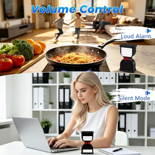 Digital Hourglass Timer for Productivity, Visual Countdown with Flight Flow