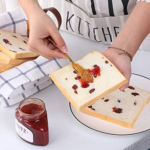 Cheese Knife Set，Stainless Steel Cheese Tool，Ergonomic Design&Easy To Use， for Birthday/Parties/Wedding/Bridal Shower/Housewarming and Anniversary (gold*4)