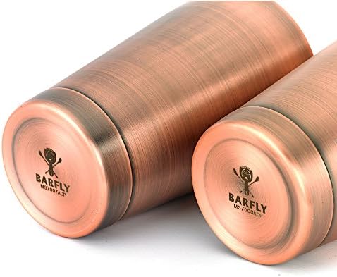 Barfly Cocktail Tin, Set (18 oz and 28 oz), Antique Copper