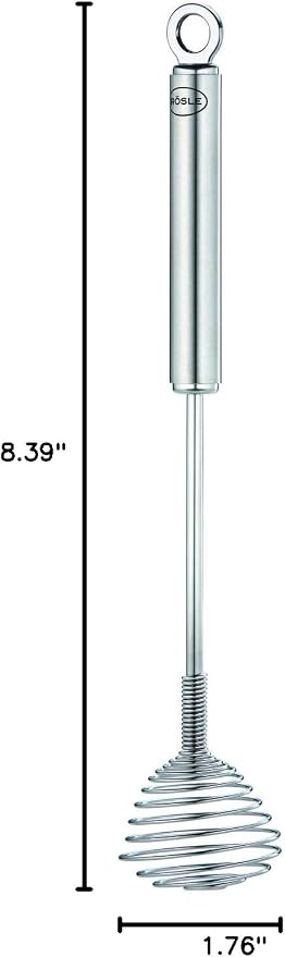 Rosle Stainless Steel Twirl Whisk, 27 cm