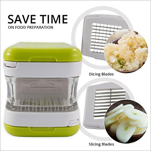 Mini Garlic Press, Green