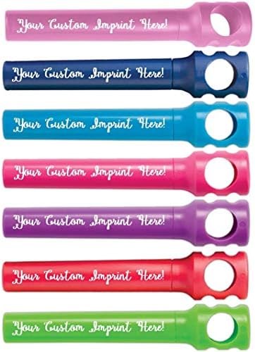 Express Pencils Personalized Pocket Corkscrew - Wine Bottle Opener - Custom Printed Name - ABS Plastic - 12 per Box (Assorted Colors)
