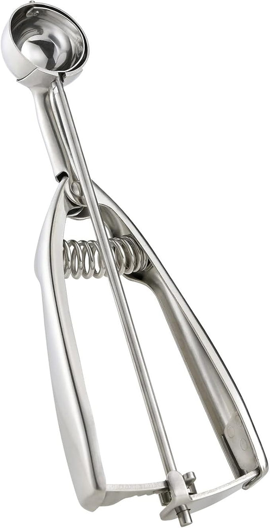 18/8 Stainless Steel Small Ice Cream Scoop Disher Melon Baller 0.6 Tablespoon