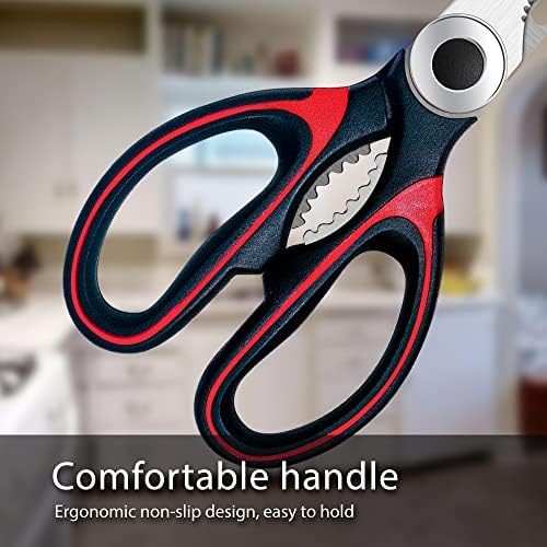 Kitchen Scissors 2 Pack Shears All Purpose Heavy Duty Sharp for Food