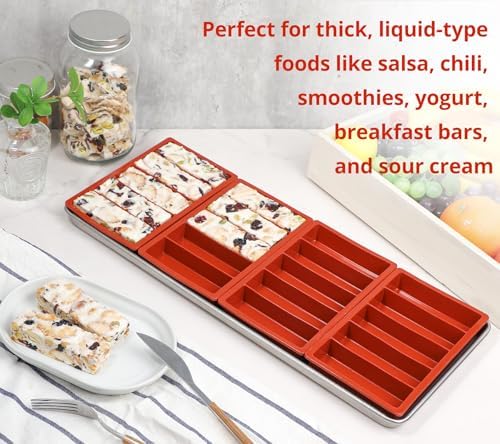 Webake Silicone Tray Dividers for Harvest Right Set of 4, Perfect Fit Medium and Small Trays, BPA Free Molds for Harvest Right Freeze Dryer Accessories