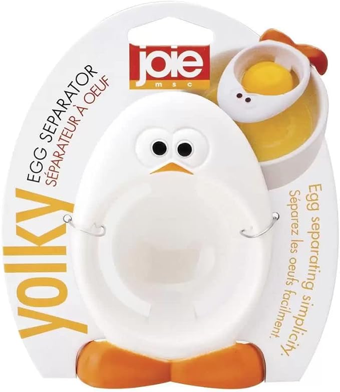 MSC International 96035 Joie Yolky Egg Separator, BPA-Free Silicone, 2.75-Inches x 2-Inches