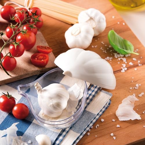 Snips Garlic Keeper, 1-Piece, White