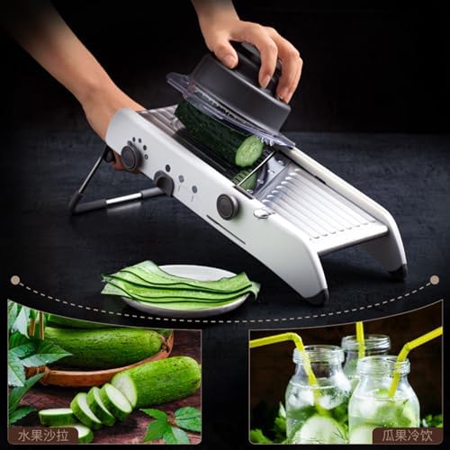 Mandoline Slicer For Kitchen, Vegetable Chopper, Vegetable/Potato/Veggie/Cheese/Tomato/Onion Manual Slicer, Multi-Functional Vegetable Manual Slicer And Cutter For Your Kitchen.