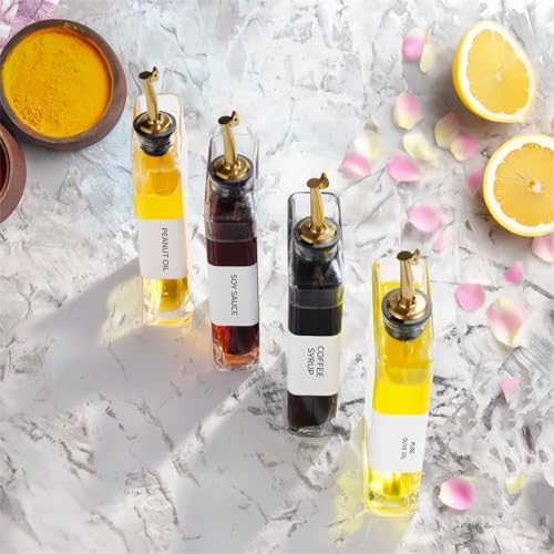 Olive Oil Dispenser Bottle, Book Shape Oil bottle | Set of 2