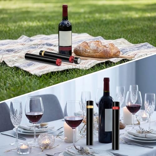 Wine Bottle Opener Wine Opener 2pcs, Air Pressure Pump Bottle Opener, Portable Travel Pocket Design (2)