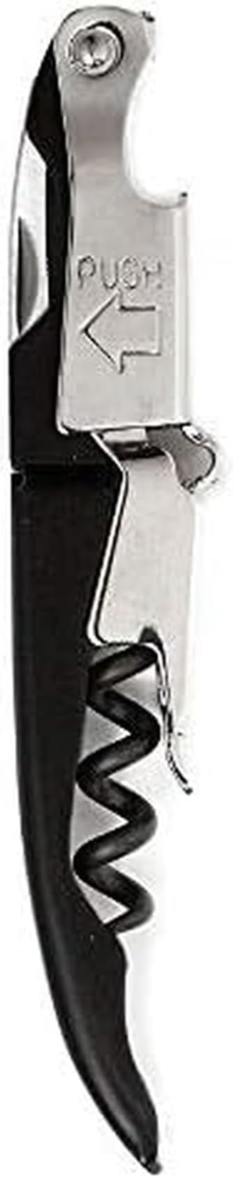 Metrokane, Rabbit Zippity 2-Step Waiter's Corkscrew, Black or Red (Colors May Vary)
