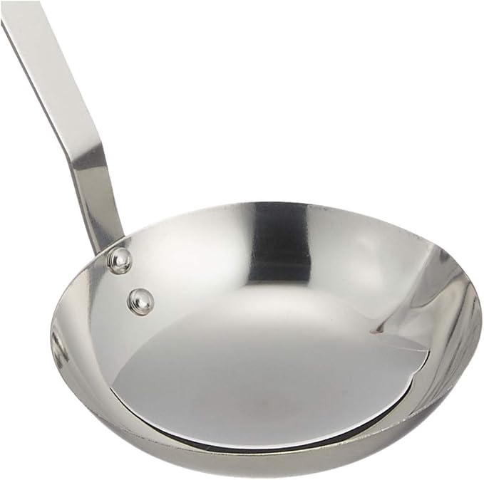 Frost Bird Seisakusho Pakka Wood Ladle Medium Stainless Steel Wood Pattern Made in Japan