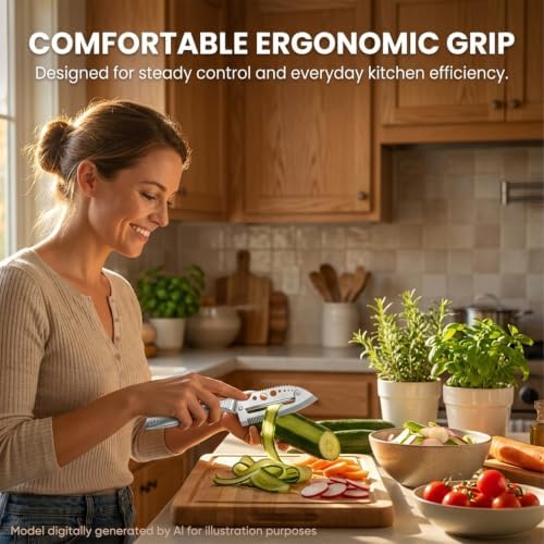 7-in-1 Stainless Steel Vegetable Peeler with Julienne & Herb Stripper 2pc
