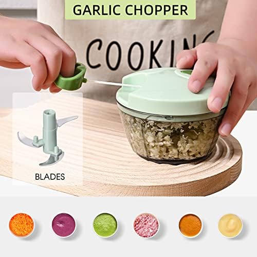 Vegetable Chopper with Container 16-in-1, 7 Blades Food Dicer Veggie Slicer