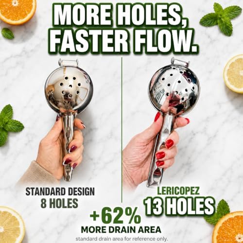 Handheld All-Metal Lemon Squeezer, Stainless Steel, XL