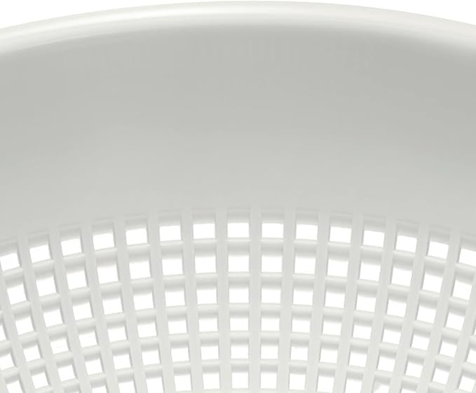 Westmark Colander, with Recessed Handles and Fixing Supports, Plastic, Blanco 21262211