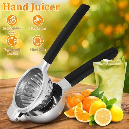Stainless Steel Lemon Squeezer Easy To Use Citrus Juicer Juice Squeezer Handheld Lemon Juicer Squeezer Exprimidor De Limones