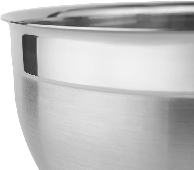 Rösle Stainless Steel 1.6 L Polished Deep Bowl, 6.3" diameter (1.7-quart)