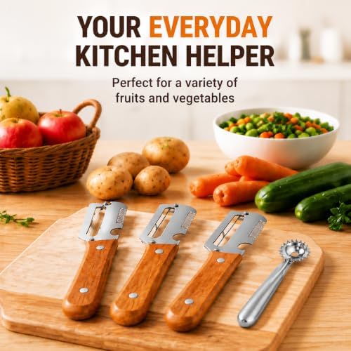 Vegetable Peeler Set Multi-Function Potato & Fruit Peeler Tool-5pcs